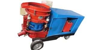 ماكينة رش الخرسانة الرطبة الجافة للوحة المطاطية المتينة والغبار الصغيرة المستخدمة على نطاق واسع/ماكينة الخرسانة المرشوطة/ماكينة الخرسانة المرشوطة - Product Image 5