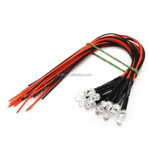 Ultra Heldere 3Mm 5Mm 8Mm Voorbedrade Leds Lamp 3V 5V 6V 12V 24V 48V 110V 220V 380V Emitting <span class=keywords><strong>Diode</strong></span> - Product Image 3