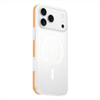 Coque de protection magnétique sans fil à motif ondulé Skin Touch pour iPhone 18 17 16 15 14 13 Pro Max 16 Plus, pare-chocs rigide mat