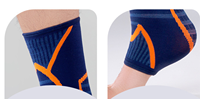 Support de cheville tricoté pour sports de plein air et fitness, protection anti-torsion pour le basketball, fixation du pied