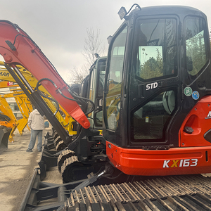 حفارة كوبوتا KX163 صغيرة مستعملة للبيع، نظام هيدروليكي قوي، بحالة عمل جيدة، جاهزة للشحن عالميًا - Product Image 2