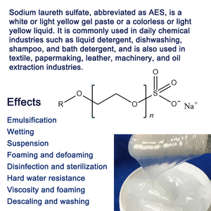 Bán buôn chmecal taxapon SLES N70 CAS 9004 Natri Laureth Sulfate 70 SLES dán SLES 70 Natri lauryl <span class=keywords><strong>ether</strong></span> Sulphate chất lỏng - Product Image 5