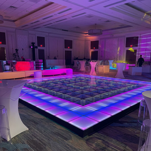 Piastrelle <span class=keywords><strong>LED</strong></span> Modulari Magnetiche JY con Effetto 3D, Impermeabili per Esterni, per Matrimoni, Eventi, Discoteche, Feste e Uso Interno - Product Image 1