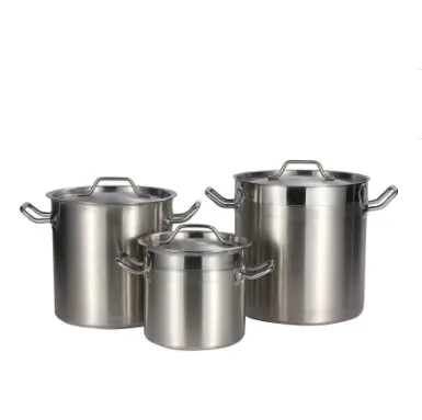 Heavy Duty Cookware Commercial Stainless Steel Cooking Pot