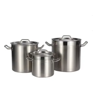 ヘビーデューティー調理器具商用ステンレス鋼調理鍋