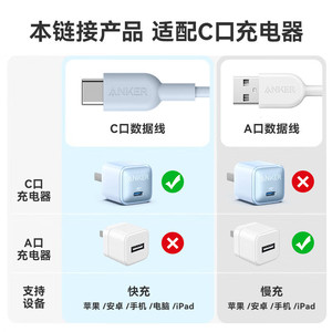 Anker Usb C To Lightning Cable 3A Fast Charging For Apple Iphone Mfi Certified - Product Image 2