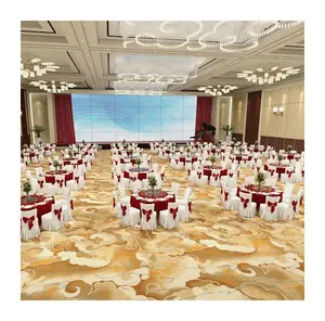 Projeto original chinês Fábrica fabricante fornecedor personalizado alta densidade Axminster tapete para salão do banquete