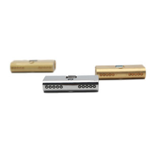 אמריקאי פופולרי שני הצדדים קטן כפול פתוח פליז 54mm מנעול צילינדר עבור פלדה דלת - Product Image 4