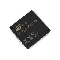 Microcontrolador MCU STM32F103ZGT6 en paquete LQFP144, componentes originales en stock
