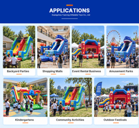 Château gonflable labyrinthe, aire de jeux extérieure pour adolescents, grand équipement de divertissement, jouet multifonctionnel, sûr, durable, en PVC