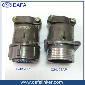 Trung Quốc nhà máy X24 threading nối tròn 12 19 20 pin Kết nối công nghiệp - Product Image 5