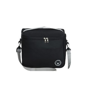 Bolsa térmica cuadrada para almuerzo, con aislamiento de aluminio grueso, de gran capacidad, para oficina, estudiantes y picnic. - Product Image 4