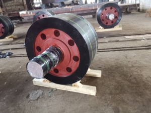 Le grand four d'OEM partie des rouleaux de tourillon pour le dessiccateur de four rotatif - Product Image 3
