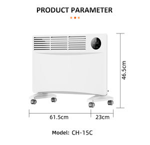 Calentador <span class=keywords><strong>Convector</strong></span> Móvil Inteligente de 1500W con Control Remoto Wifi, <span class=keywords><strong>Radiador</strong></span> <span class=keywords><strong>Convector</strong></span> Inteligente de Pared para Jardín - Product Image 6