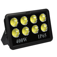 Reflector LED de Gran Alcance, Cuerpo de Aluminio de Alta Potencia, Lente de Vidrio, IP65 Impermeable, Iluminación para Estadios