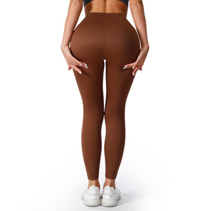 Leggings Deportivos de Cintura Alta para Mujer, Ajustados, con Efecto Levanta Glúteos, Sin Costuras, para Otoño - Product Image 4