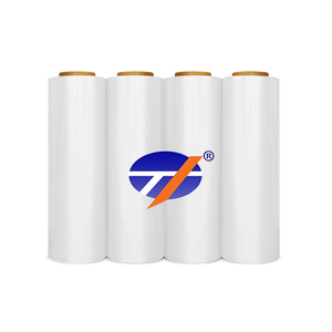 Jumbo Rolls <b>Shrink</b> Wrap Pallet Lldpe <b>Plastic</b> Roll Transparent Hand Stretch Film - Product Image 1