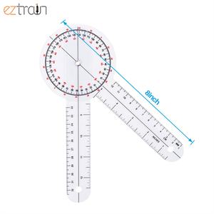 Ensemble de goniomètres 3 pièces 12 ", 8", 6 "ruban à mesurer pour le corps-thérapie physique, fitness, rapporteur, règle d'ange outil de mesure - Product Image 6