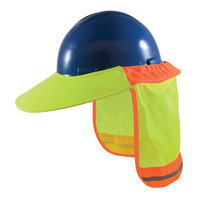 Chapeau rigide pare-soleil bouclier de Protection du cou avec attaches sécurisées casque pare-soleil Construction chapeau ombre