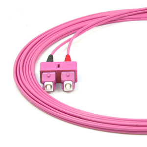 Jarretières optiques Duplex SC/<span class=keywords><strong>LC</strong></span> Om4 Multimode <span class=keywords><strong>LC</strong></span>-<span class=keywords><strong>LC</strong></span> 50/125 OM4 Duplex Fiber Optic Patch Cord jumper Fibre Flylead - Product Image 3