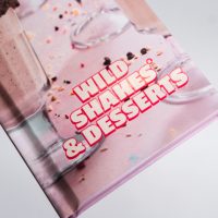 Libro de Cocina de Tapa Dura con Encuadernación Tipo Mariposa de Alta Calidad, Tamaños Personalizables, Ecológico, con Logotipo Personalizado - Nuevo Libro de Recetas/Revista