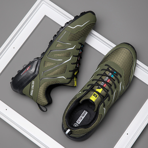 Chaussures de sport pour hommes de grande taille, respirantes en mesh, pour la randonnée, le cyclisme, le travail en extérieur, la montagne, la randonnée hors route, chaussures de sport personnalisées pour hommes, vente en gros - Product Image 3