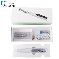 Kit de moteur de clé dynamométrique électrique sans fil 20:1 pour implants dentaires, avec pièce à main à angle contrarien et 16 tournevis pour implants