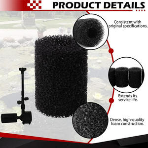 Kit de filtration d'éponge de remplacement en <span class=keywords><strong>mousse</strong></span> de pré-<span class=keywords><strong>filtre</strong></span> de 5.9 pouces pour aquarium d'étang, éponge en <span class=keywords><strong>mousse</strong></span> de <span class=keywords><strong>filtre</strong></span> d'aquarium - Product Image 3