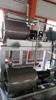 Abrikozen-perzik-mango-ananas fruitpulpmachine met tandwielmotor pomp 304 roestvrij staal 380V