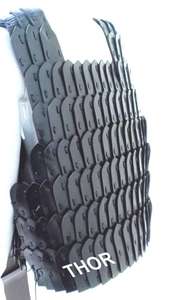 Armure médiévale nouvelle veste en cuir noir Cuirass artisanat en cuir de qualité supérieure - Product Image 3