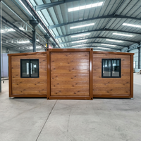 Prix Usine Conteneur Modulaire Extensible 40FT à Montage Rapide, 2 Chambres, Norme UE, Noyau EPS 50mm, Garantie 1 An