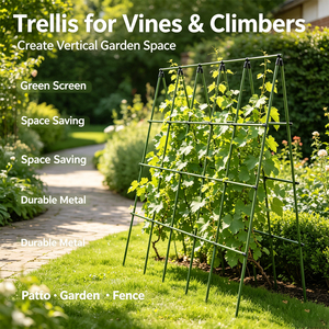 Piquets de jardinage en HDPE vert 8mm 11mm 16mm 20mm pour le soutien des plantes - Product Image 3