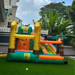Ngoài trời mới trẻ em Inflatable lâu đài sân chơi ngoài trời lớn Trampoline nhảy giường lớn trượt nghịch ngợm lâu đài sân chơi - Product Image 1