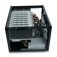 I3 i5 i7 personal 8 bay NAS8 penyimpanan jaringan nas server komputer C612 delapan slot hard disk 128gb ssd NAS penyimpanan cloud