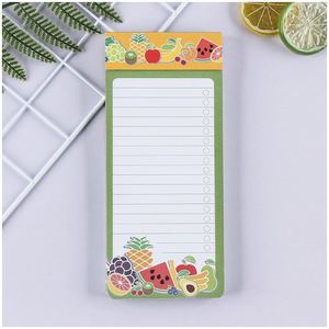 Bloc de Notas Magnético para Refrigerador de Hojas Sueltas con Impresión Personalizada de Alta Calidad, con Listas de Compras y Tareas Fáciles de Despegar - Product Image 2