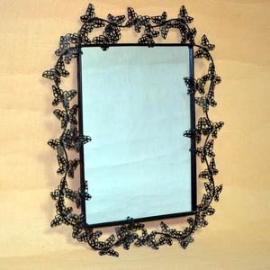 FARFALLA ROTONDA CON CORNICE <span class=keywords><strong>SPECCHIO</strong></span> A PARETE - Product Image 4