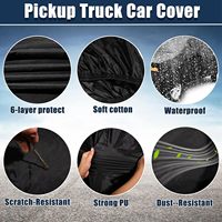 Housse de voiture Chevrolet Tahoe 4 portes 2007-2024, imperméable, protection contre le soleil, la pluie, la poussière, le vent, la neige, protection UV 190T PU