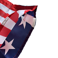 Cape drapeau américain en polyester pour supporters de football, événements sportifs nationaux, USA