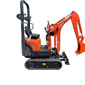 รถขุดตีนตะขาบอเนกประสงค์ญี่ปุ่นขนาด 1 ตัน รุ่น Kubota K008-3 พร้อมเครื่องยนต์ Kubota มีจำหน่าย - Product Image 1
