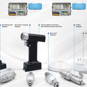 Kit chirurgical vétérinaire pour chien : Scie à os, outils orthopédiques et instruments - Product Image 1
