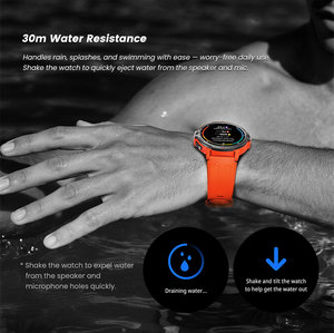 Montre intelligente de sport professionnel C31 BT appel GNSS positionnement altitude pression d'air boussole 3ATM étanche GPS montres intelligentes - Product Image 5