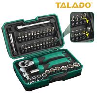 Kit d'outils de réparation multifonctionnel à double usage domestique et industriel, ensemble de 40 embouts de douilles