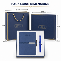 Nouvel ensemble cadeau promotionnel : Carnet A5 imprimé offset et stylo aux couleurs variées – Papeterie d'entreprise