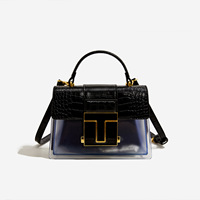 Tas Selempang Kecil PU yang Dapat Disesuaikan untuk Wanita, Tas Tangan Fashion untuk Penggunaan Sehari-hari & Belanja