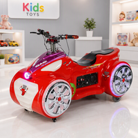 Tricycle électrique pour enfants, moto à 3 roues, alimenté par batterie, lumières LED, musique, voiture pour enfants, vente en gros