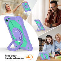 Étui antichoc 360 Armor pour Redmi Pad 2 SE 9.7 2026 avec support rotatif et bandoulière, adapté aux enfants, OEM ODM