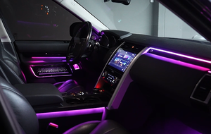 Lumière d'ambiance pour Land Rover Discovery 5 2017-2024, lampe d'atmosphère intérieure, 28 lumières, ciel étoilé, commande par application, lumière LED de voiture 12V - Product Image 2