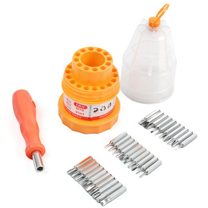 31-In-1 Electric Screwdriver Set Chrome Vanadium Steel Magnetic For Mobile Phone Repair Pagoda Design - Product Image 4