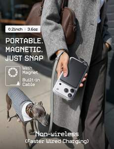 LISEN 2026 พาวเวอร์<span class=keywords><strong>แบ</strong></span>งค์ขนาดพกพา ดีไซน์ใหม่ ความจุ 5000mAh พร้อมสายชาร์จ Type C ใน<span class=keywords><strong>ต</strong></span>ัว สำหรับ iPhone 17 15 Samsung บางเฉียบ - Product Image 5