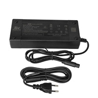 Chargeur d'origine 54,6 V 2 A pour trottinette électrique Kukirin G2 Pro DB M4 Max, norme UE, pour batterie standard UE